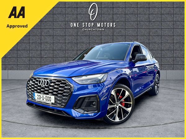 Audi Q5 SUV, Petrol Plug-in Hybrid, 2023, Blue