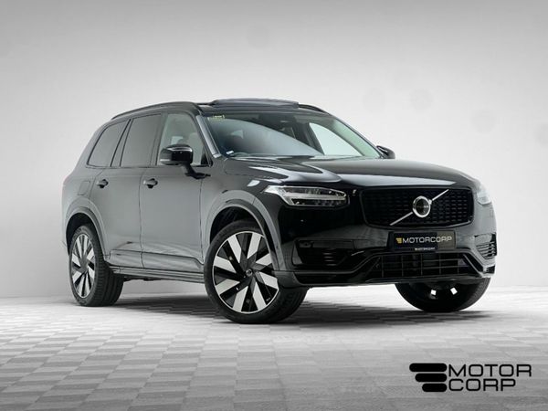 Volvo XC90 SUV, Petrol Plug-in Hybrid, 2024, Black