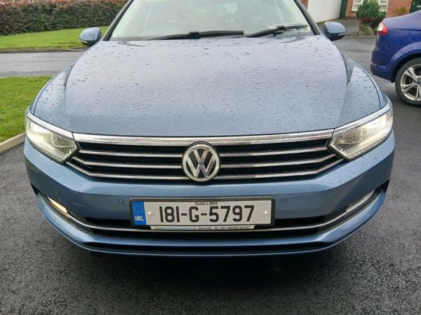 Volkswagen Passat Saloon, Diesel, 2018, Blue