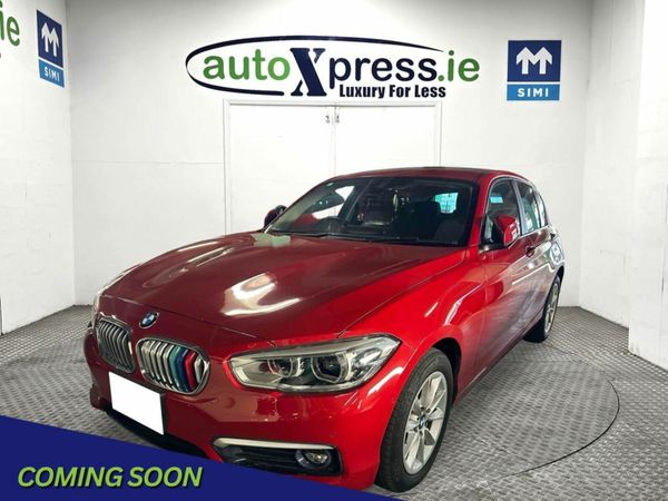 BMW 1-Series Hatchback, Diesel, 2018, Red