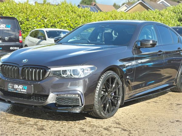 BMW 5-Series Saloon, Petrol Hybrid, 2018, Grey