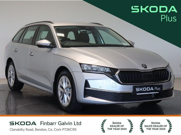 Skoda Octavia Estate/Jeep, Petrol Hybrid, 2025, Grey