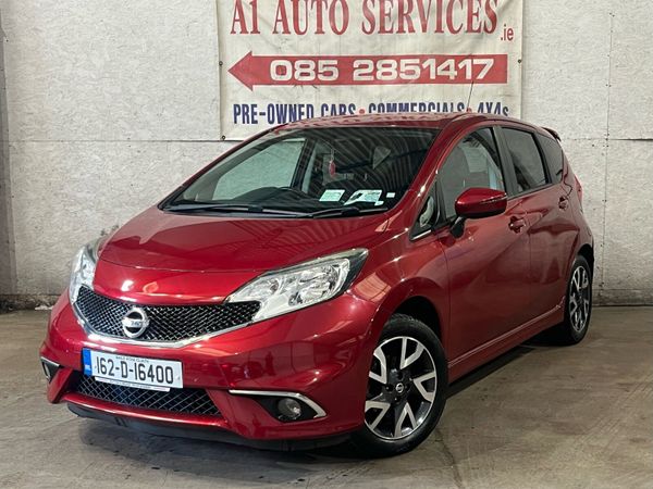 Nissan Note MPV, Petrol, 2016, Red