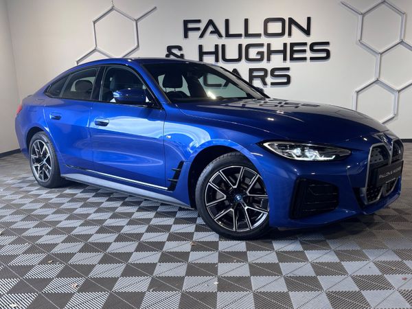 BMW i4 Coupe, Electric, 2022, Blue