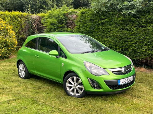 Vauxhall Corsa Hatchback, Petrol, 2014, Green