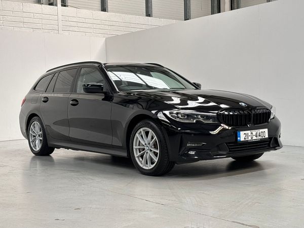 BMW 3-Series Estate, Petrol Plug-in Hybrid, 2021, Black