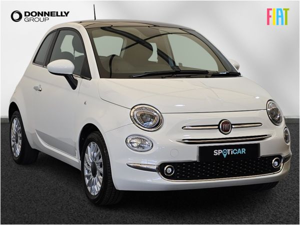 Fiat 500 Hatchback, Petrol, 2023, White