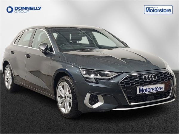 Audi A3 Hatchback, Petrol Hybrid, 2021, Grey