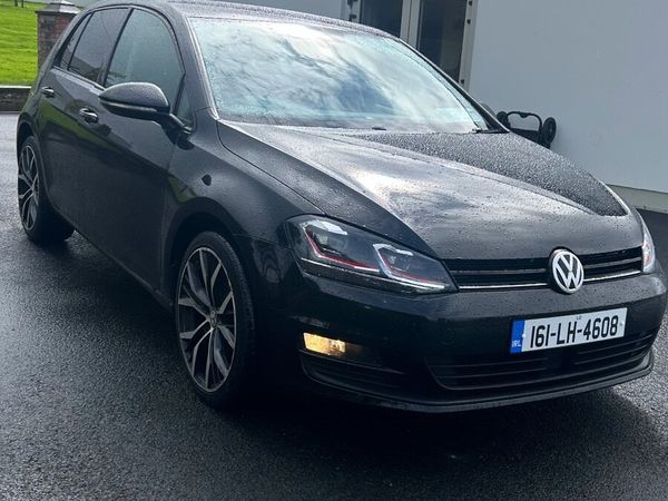 Volkswagen Golf Hatchback, Diesel, 2016, Black