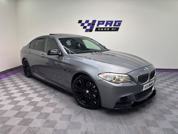 BMW 5-Series Saloon, Diesel, 2011, Grey