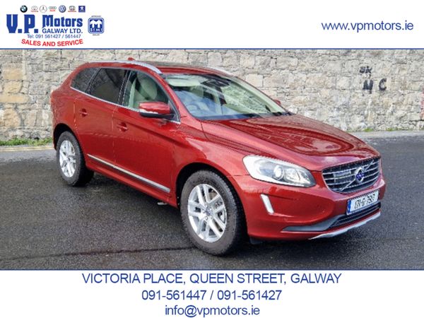 Volvo XC60 SUV, Diesel, 2017, Red