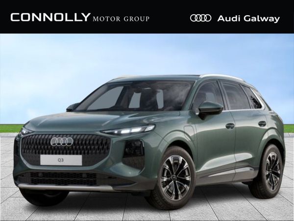 Audi Q3 SUV, Petrol Plug-in Hybrid, 2025, Green