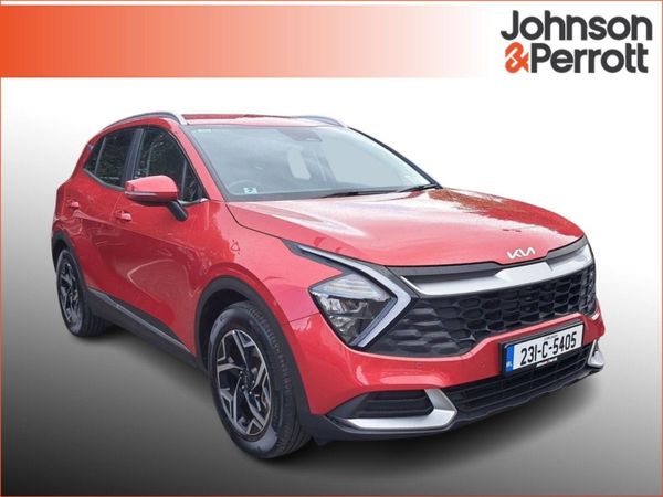 Kia Sportage SUV, Diesel Hybrid, 2023, Red