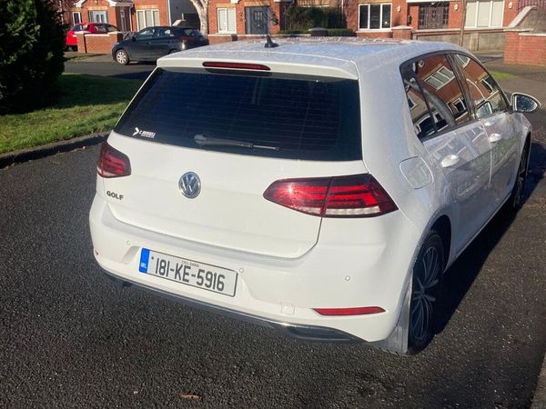 Volkswagen Golf Hatchback, Diesel, 2018, White