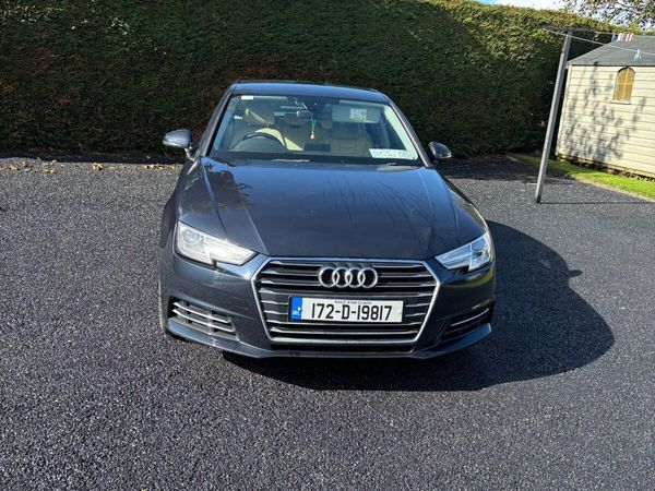 Audi A4 Saloon, Diesel, 2017, Blue