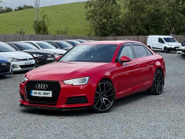 Audi A4 Saloon, Diesel, 2016, Red