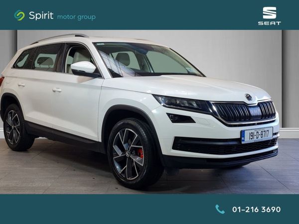 Skoda Kodiaq SUV, Petrol, 2019, White