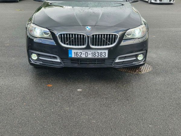 BMW 5-Series Saloon, Diesel, 2016, Black