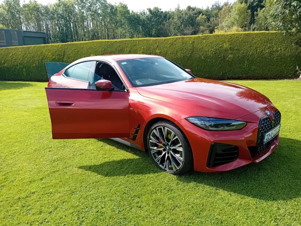 BMW 4-Series Coupe, Diesel, 2022, Orange