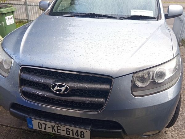 Hyundai Santa Fe SUV, Diesel, 2007, Blue