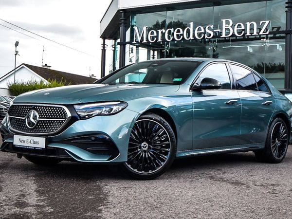Mercedes-Benz E-Class Saloon, Diesel Plug-in Hybrid, 2025, Silver