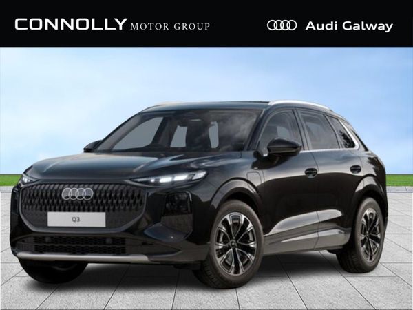 Audi Q3 SUV, Petrol Plug-in Hybrid, 2025, Black