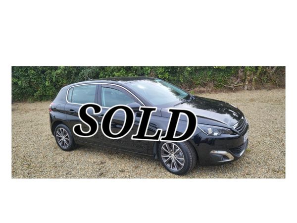 Peugeot 308 Hatchback, Diesel, 2016, Black