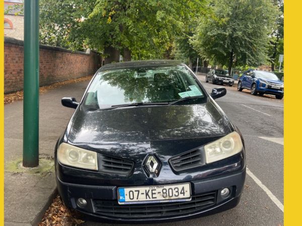 Renault Megane Saloon, Petrol, 2007, Blue