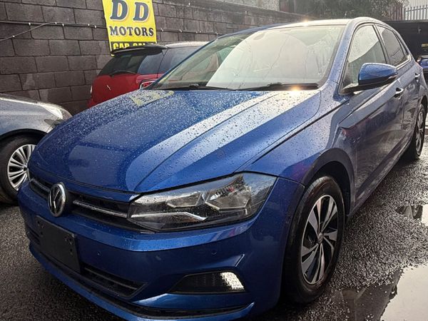 Volkswagen Polo Hatchback, Petrol, 2019, Blue
