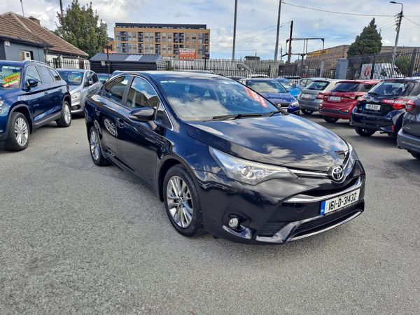 Toyota Avensis Saloon, Petrol, 2016, Black