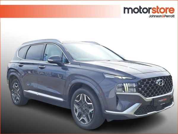 Hyundai Santa Fe SUV, Petrol Plug-in Hybrid, 2022, Blue