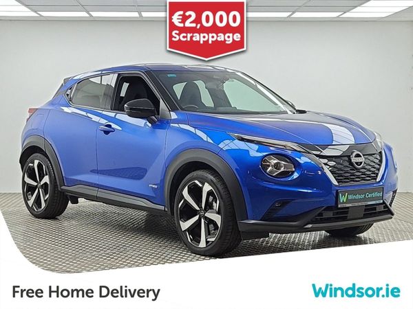Nissan Juke SUV, Petrol, 2023, Blue