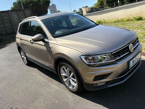 Volkswagen Tiguan SUV, Diesel, 2019, Yellow