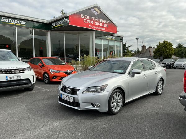 Lexus GS Saloon, Petrol Hybrid, 2014, Silver