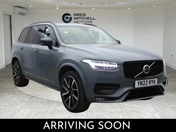 Volvo XC90 SUV, Diesel Hybrid, 2022, Grey
