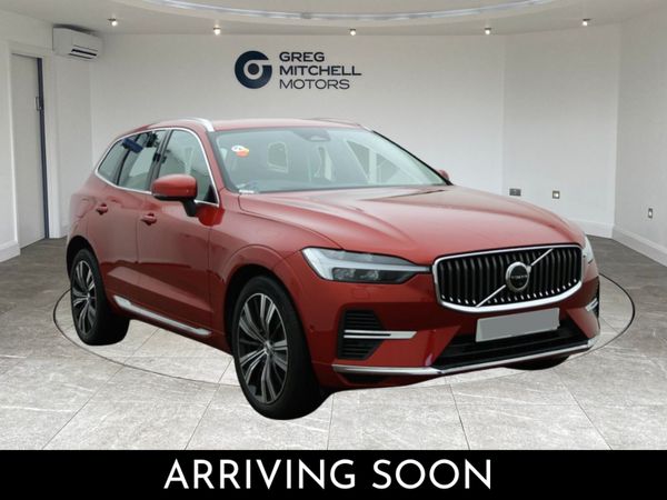 Volvo XC60 SUV, Petrol Hybrid, 2022, Red