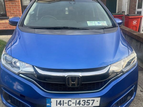 Honda Fit Hatchback, Petrol Hybrid, 2014, Blue