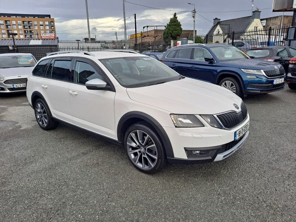 Skoda Octavia Estate, Diesel, 2018, White