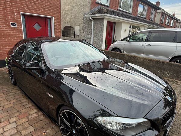 BMW 5-Series Saloon, Diesel, 2010, Black