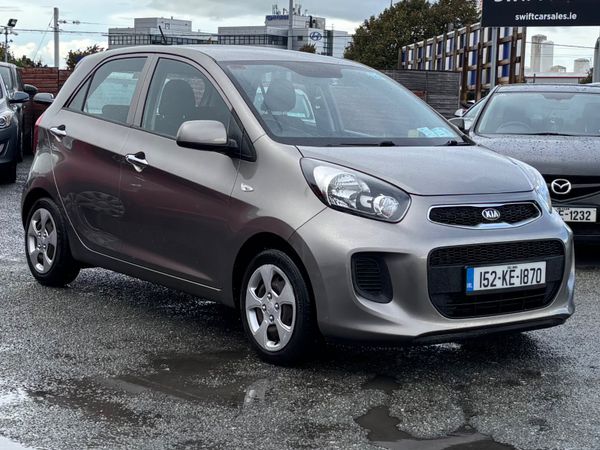 Kia Picanto Hatchback, Petrol, 2015, Silver