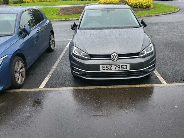 Volkswagen Golf Hatchback, Diesel, 2020, Grey