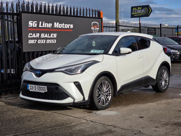 Toyota C-HR Hatchback, Petrol Hybrid, 2022, White