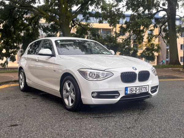 BMW 1-Series Hatchback, Petrol, 2015, White