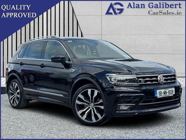 Volkswagen Tiguan SUV, Diesel, 2018, Black