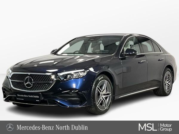 Mercedes-Benz E-Class Saloon, Diesel Plug-in Hybrid, 2025, Blue