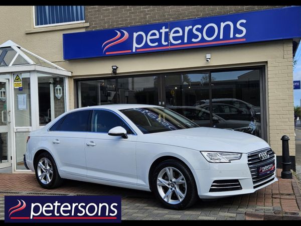 Audi A4 Saloon, Petrol, 2017, White