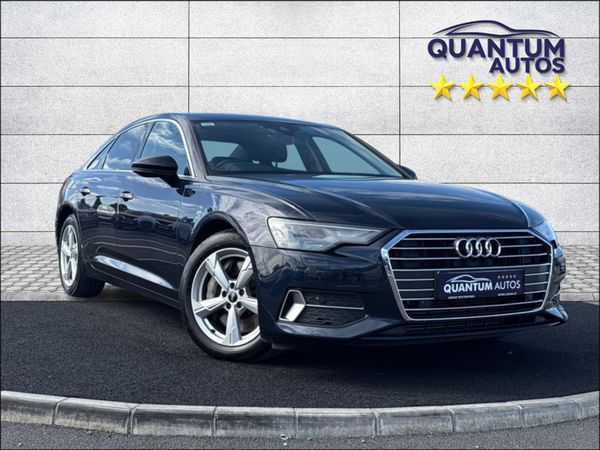 Audi A6 Saloon, Petrol Plug-in Hybrid, 2021, Blue