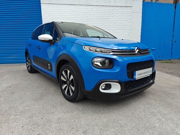 Citroen C3 Hatchback, Petrol, 2018, Blue