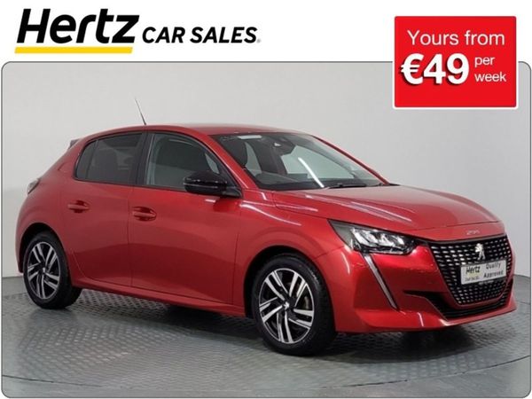 Peugeot 208 Hatchback, Petrol, 2023, Red