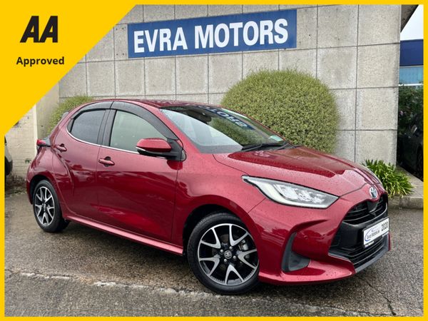 Toyota Yaris Hatchback, Petrol Hybrid, 2020, Red